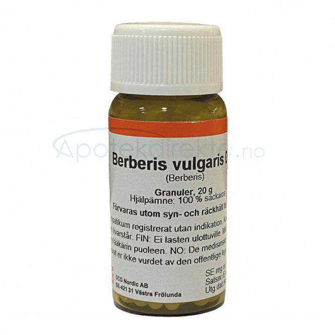 Hovedbilde Berberis vulgaris D6 20 gram piller