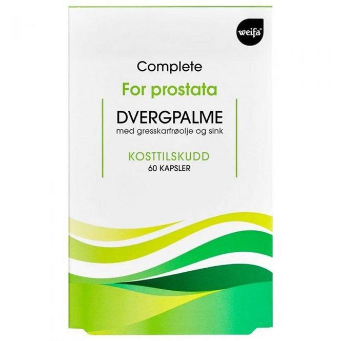 Hovedbilde Complete dvergpalme kapsel 60 stk