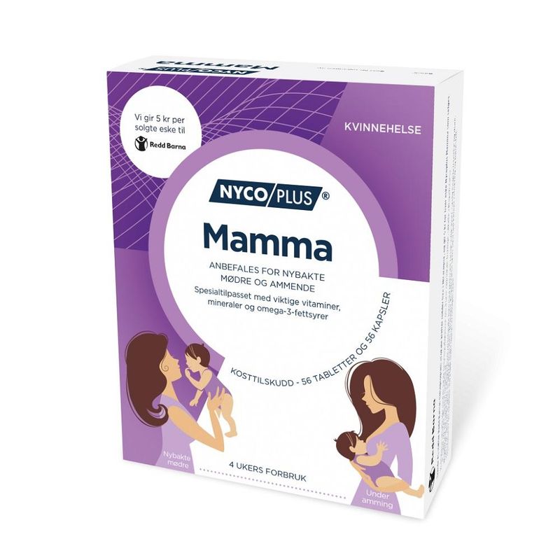 Nycoplus mamma tabletter + kapsler 56+56 stk
