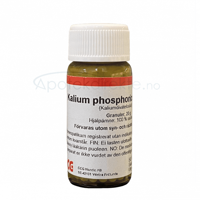Hovedbilde Kalium phosphoricum D6 20 gram piller
