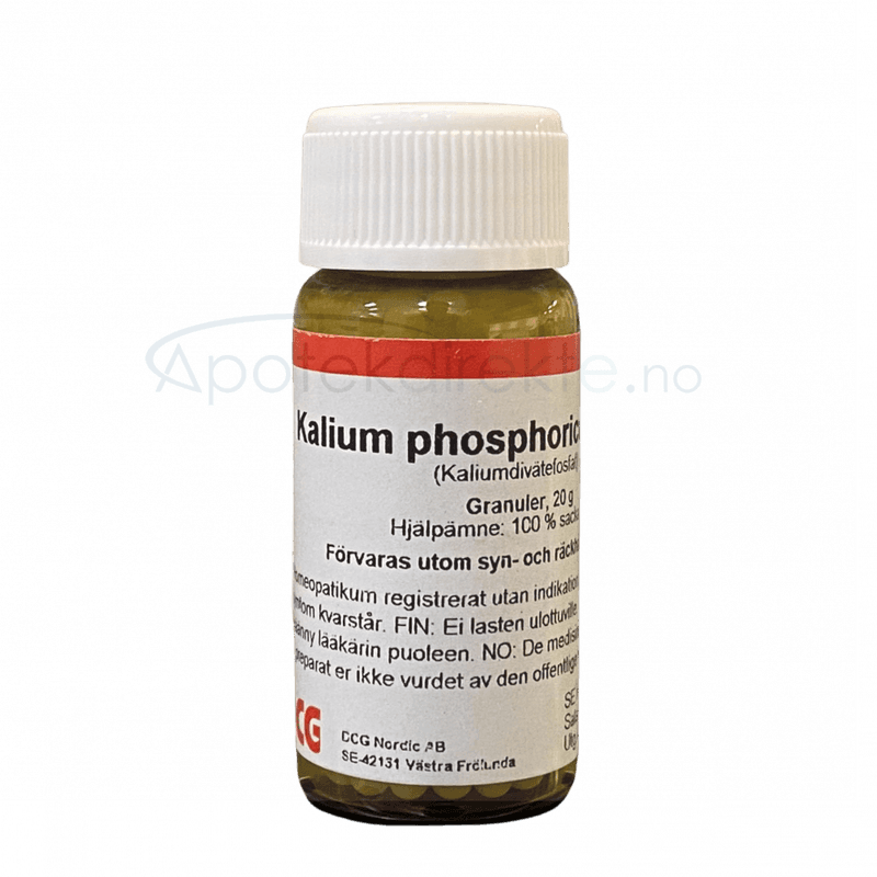 Kalium phosphoricum D6 20 gram piller