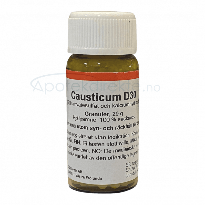 Causticum D30 20 gram piller