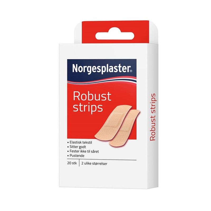 Norgesplaster robust ass 20 plaster