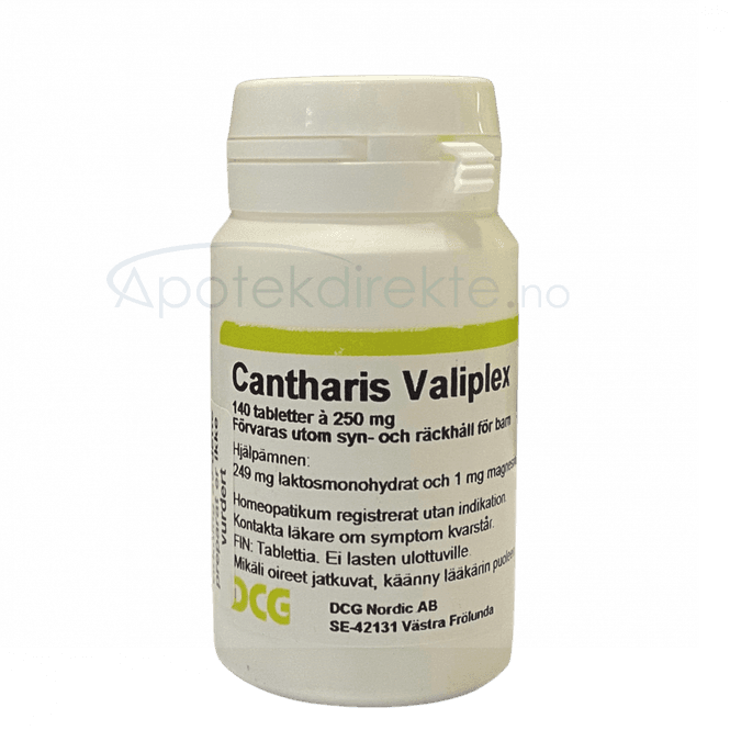 Hovedbilde Cantharis valiplex (validus 10) 140 tabletter