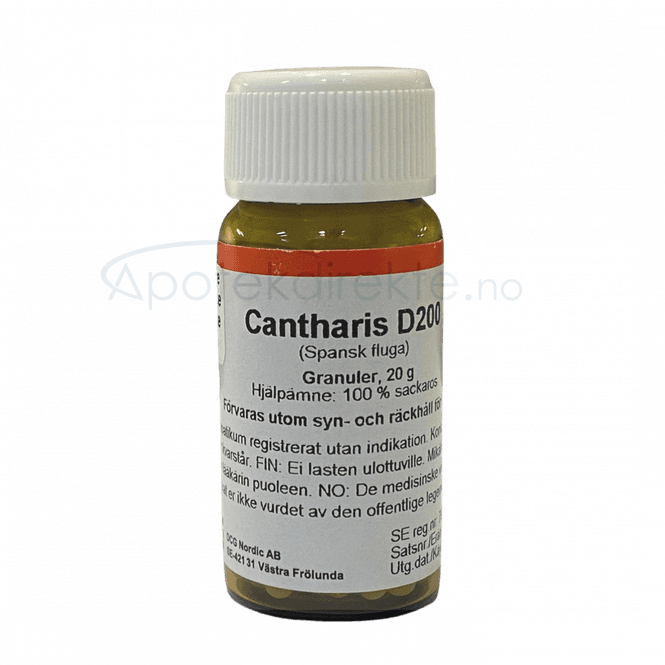 Hovedbilde Cantharis D200 20 gram piller