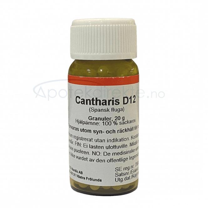Hovedbilde Cantharis D12 20 gram piller
