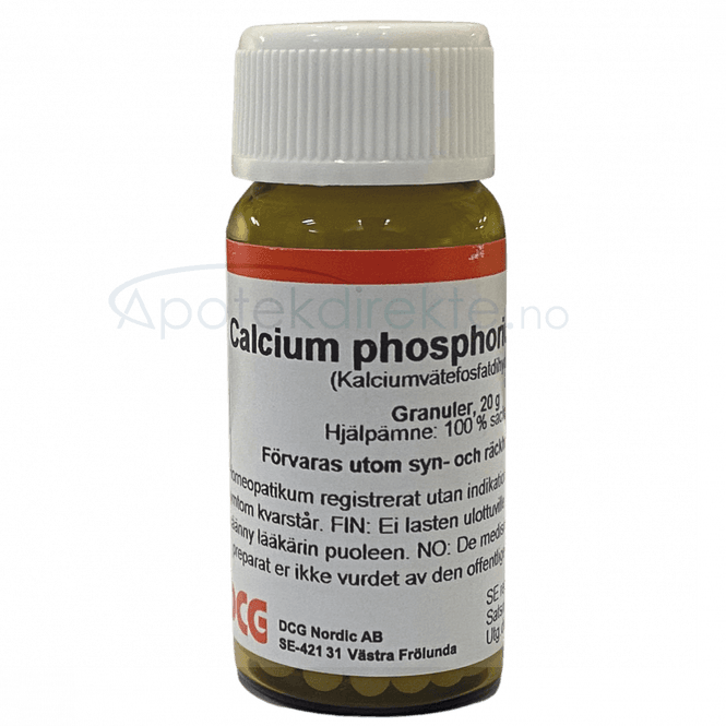 Hovedbilde Calcium phosphoricum D30 20 g piller