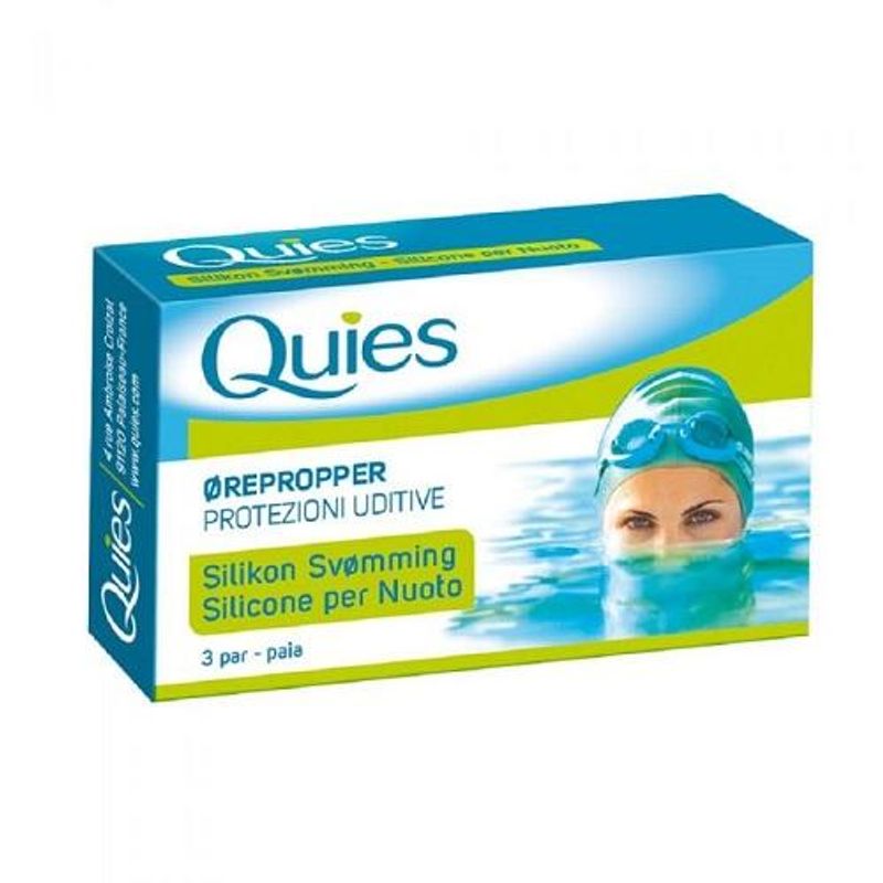 Quies ørepropper silikon 3 par