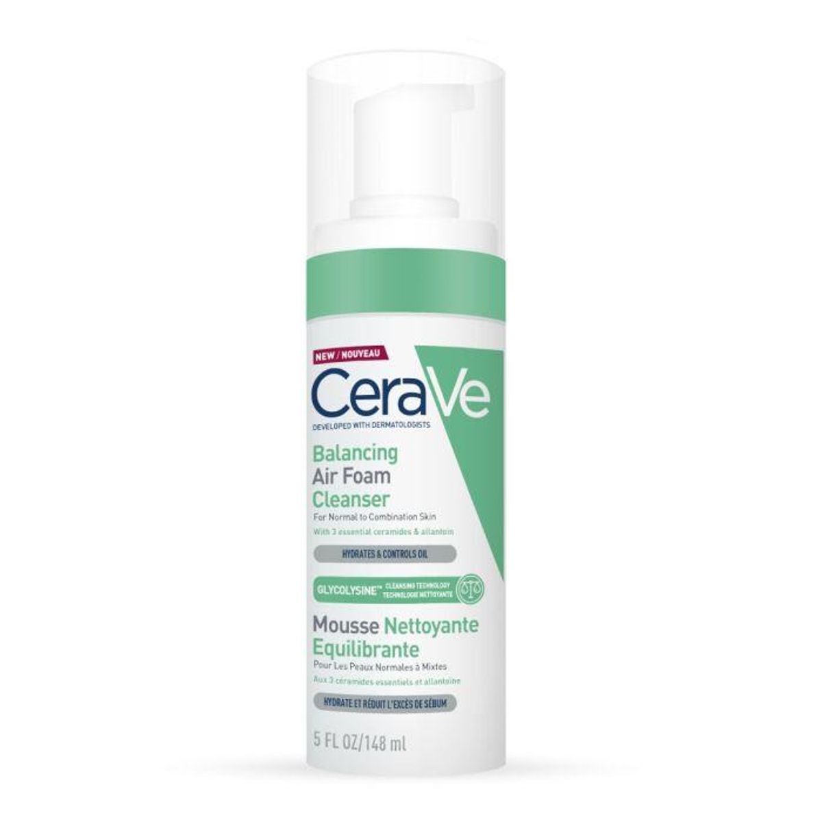 Cerave balancing air foam cleanser 148 ml