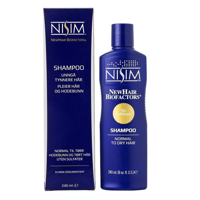 Hovedbilde Nisim sjampo norm/tørr sls free 240 ml