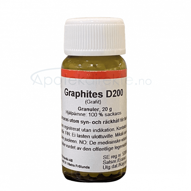 Hovedbilde Graphites D200 20 gram piller