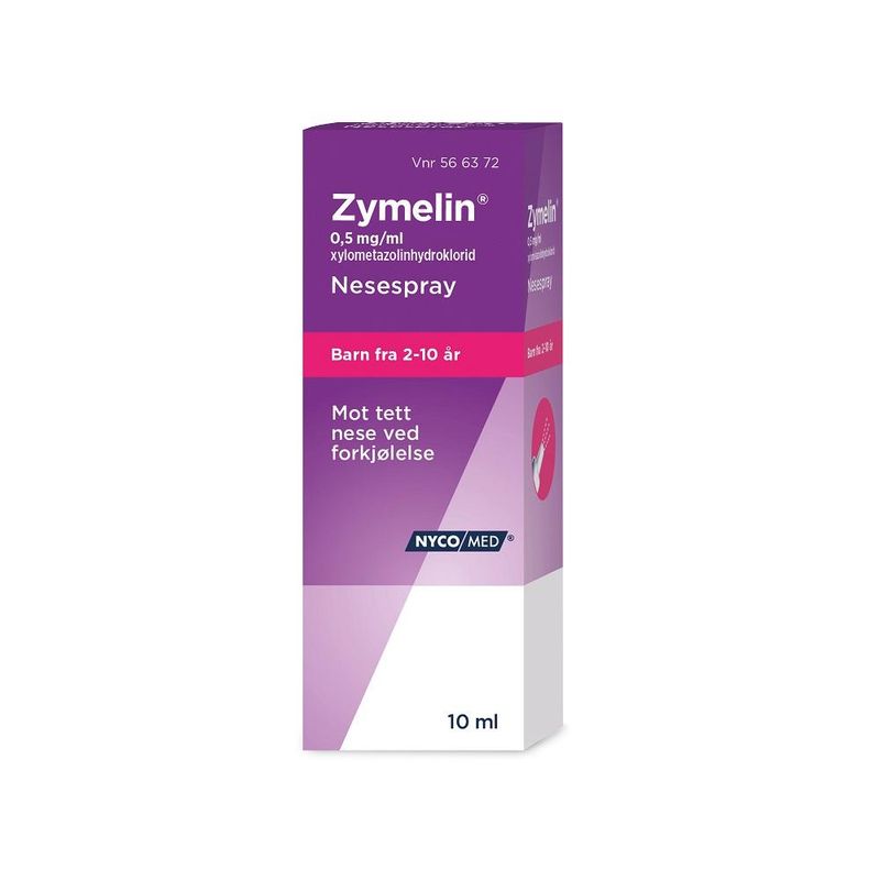 Zymelin nesespray 0.5 mg u/kons 10 ml