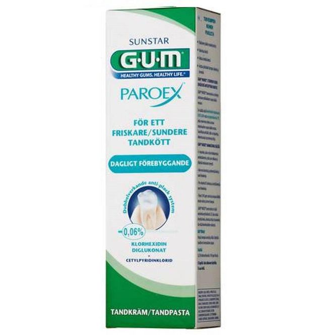 Hovedbilde Gum paroex tannkrem 0,06 % chx 75 ml
