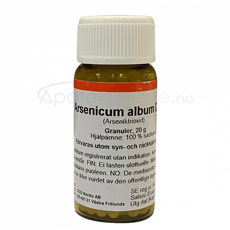 Arsenicum album D30 20 gram piller