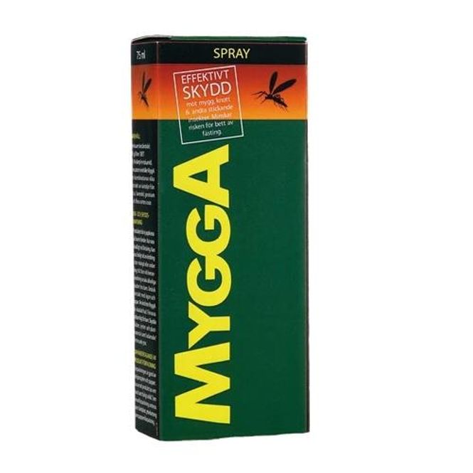 Hovedbilde Mygga spray 9,5% deet 75 ml