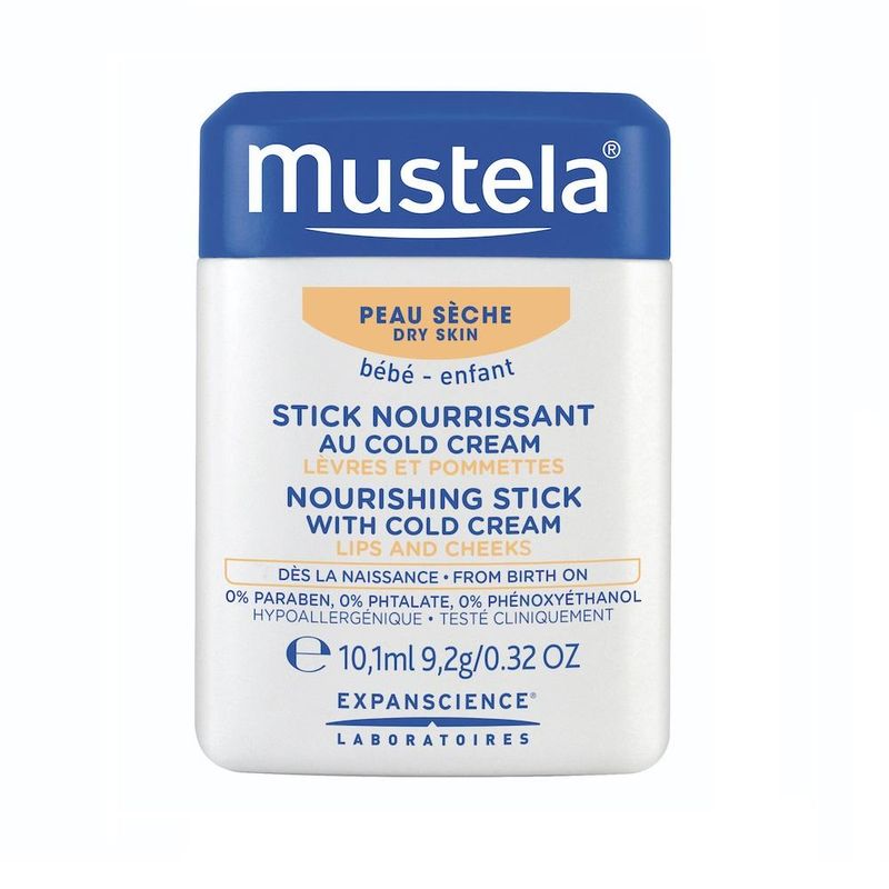Mustela nourishing stick cold cream 9,2 gram