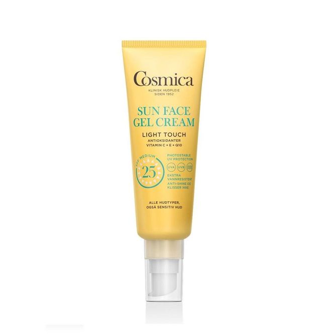 Hovedbilde Cosmica sun face gel cream f25 50 ml