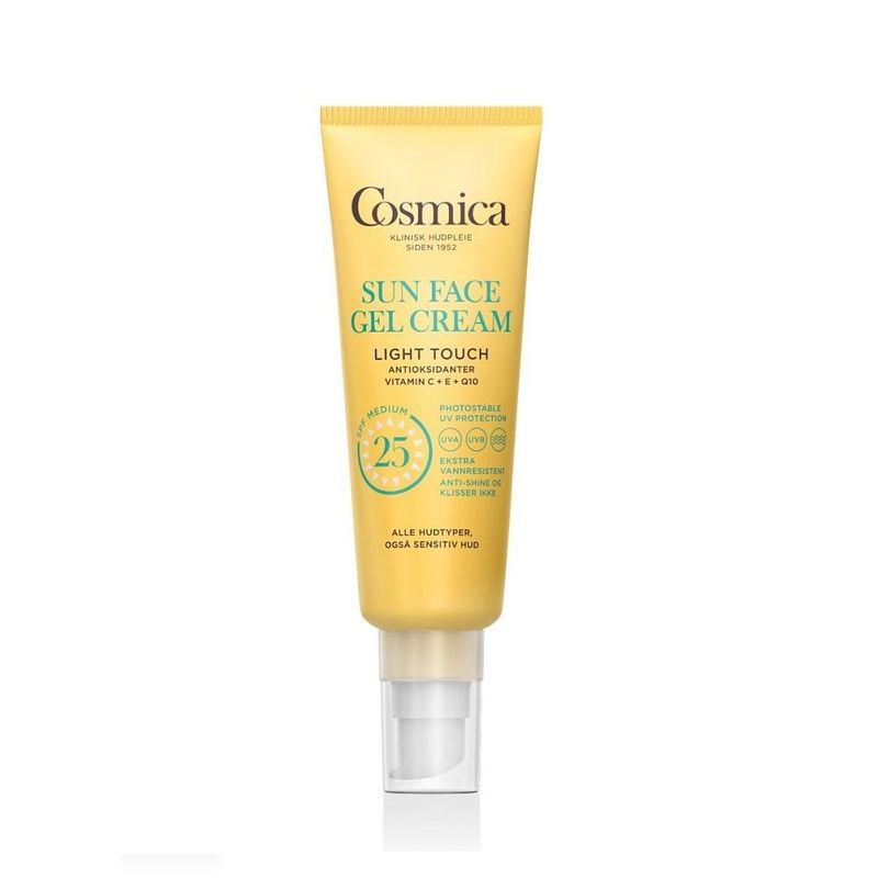 Cosmica sun face gel cream f25 50 ml