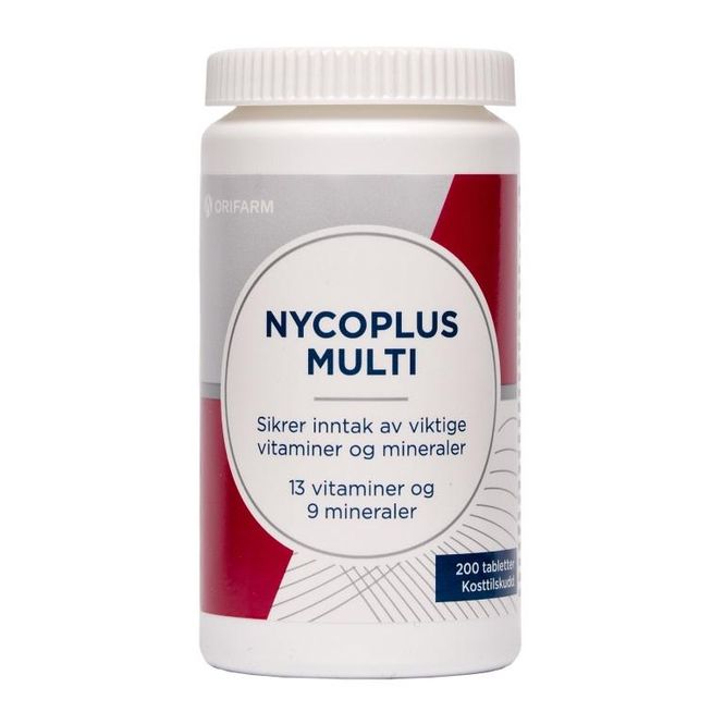 Hovedbilde Nycoplus multi voksen tablett 200 stk
