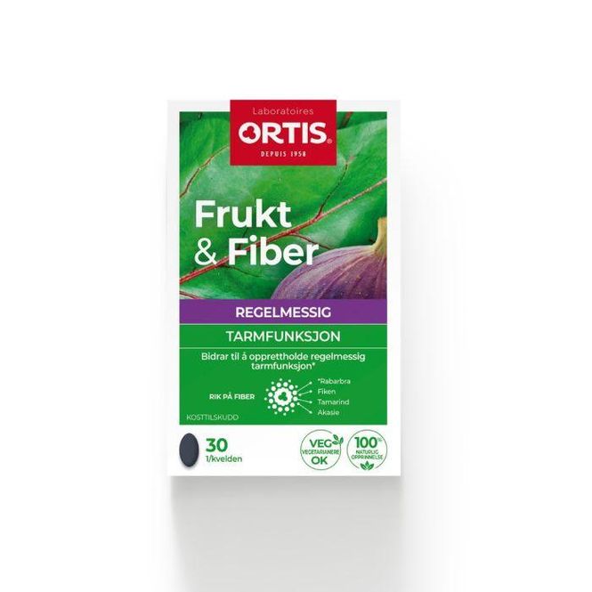 Hovedbilde Frukt & fiber tablett 30 stk