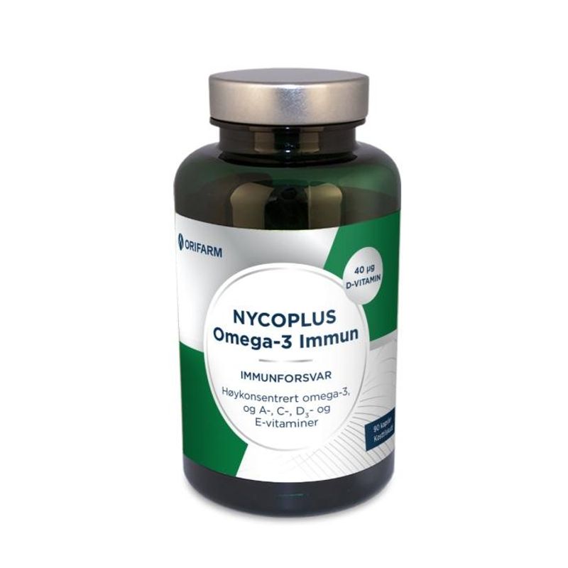 Nycoplus omega-3 immun kapsel 90 stk