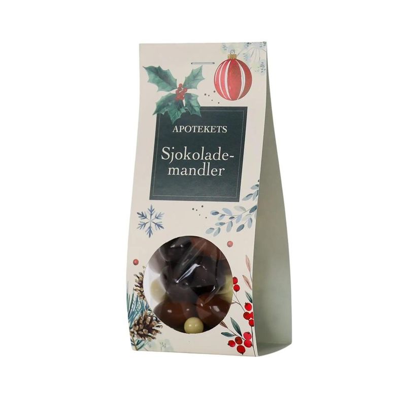 Apotekets sjokolademandler 130 gram