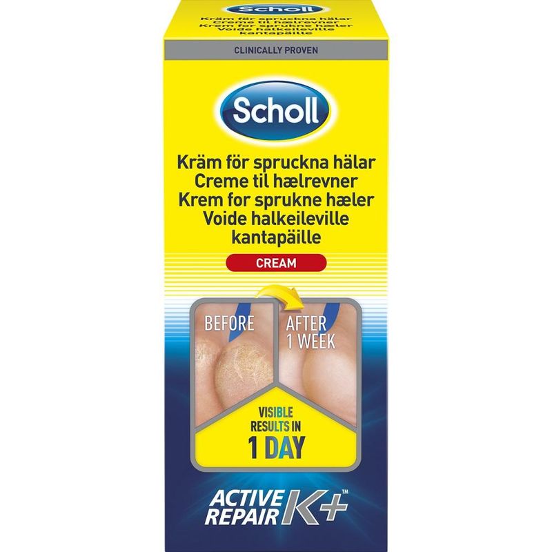 Scholl prof krem sprukne hæler 120 ml