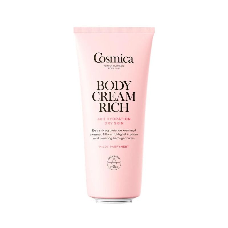Cosmica body cream rich m/parfyme 200 ml