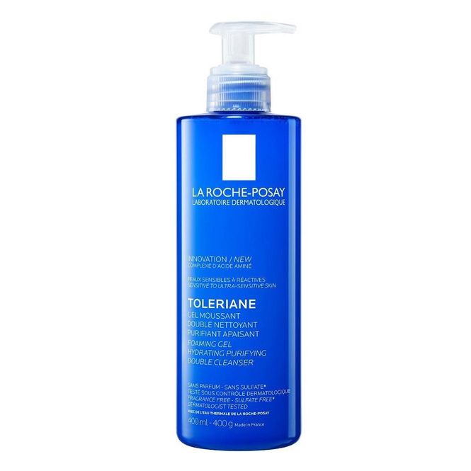 Hovedbilde LRP toleriane 2i1 skum ansiktsgel 400 ml
