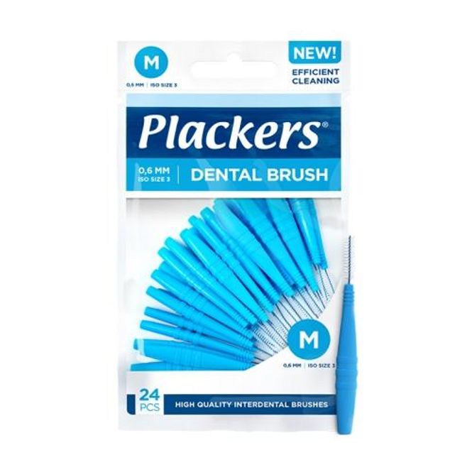 Hovedbilde Plackers dental brush 0,6 M 24 stk