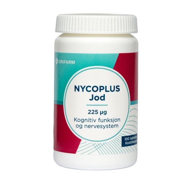 Hovedbilde Nycoplus jod tablett 225 mcg 100 stk