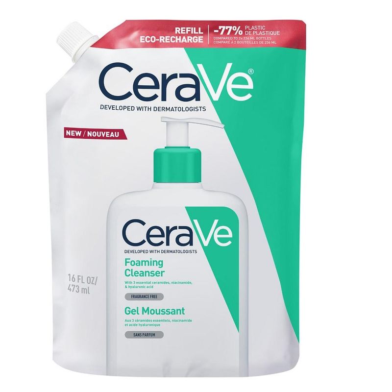 Cerave foaming cleanser refill 473 ml