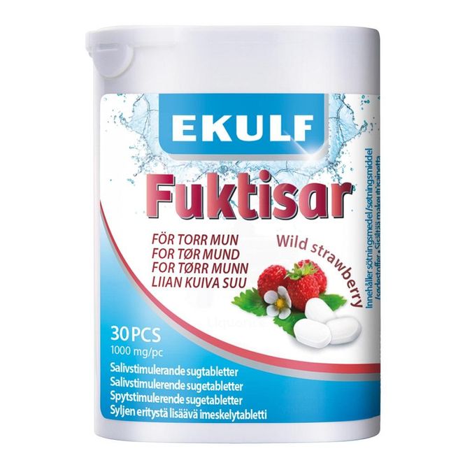 Hovedbilde Ekulf fuktisar wild strawberry 30 stk