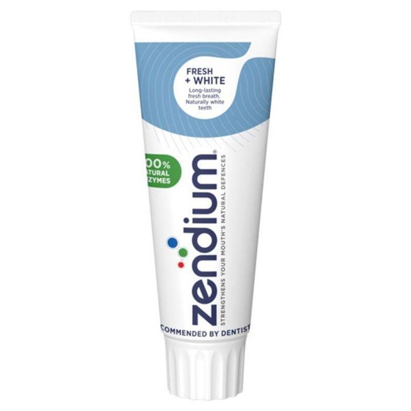 Zendium fresh+white tannkrem 75 ml