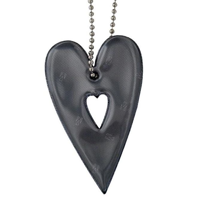 Hovedbilde Refleks heart black