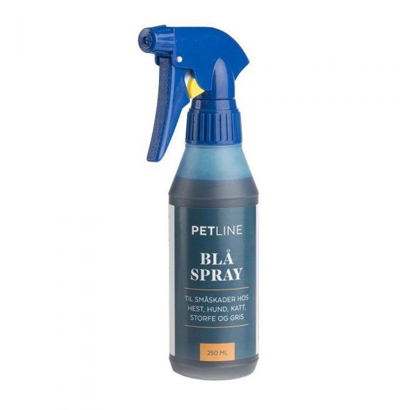 Pet line blå spray 250 ml