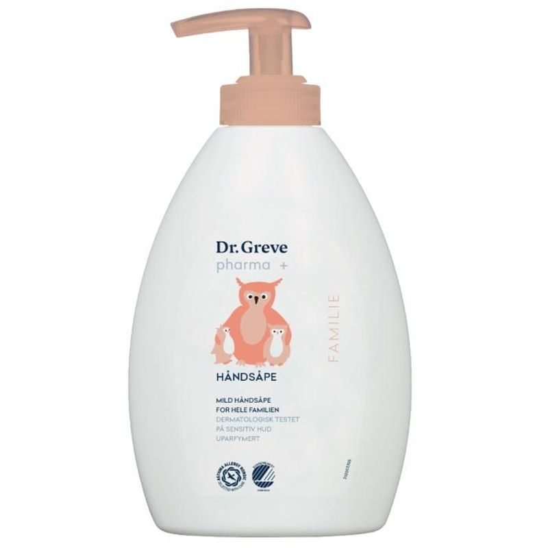 Dr Greve pha håndsåpe familie 300 ml