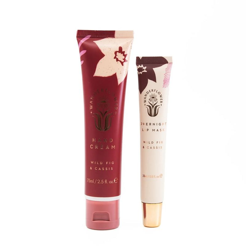 Wanderflower hand & lipmask gavesett