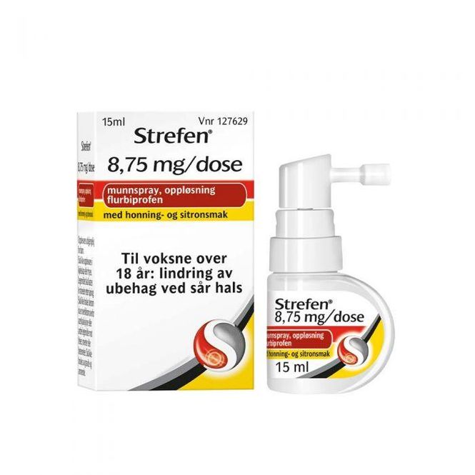 Hovedbilde Strefen munnspray 8,75 mg/dose 15 ml