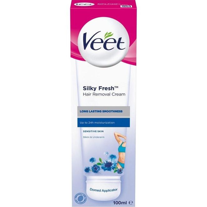 Hovedbilde Veet pure bikini & underarm krem 100 ml